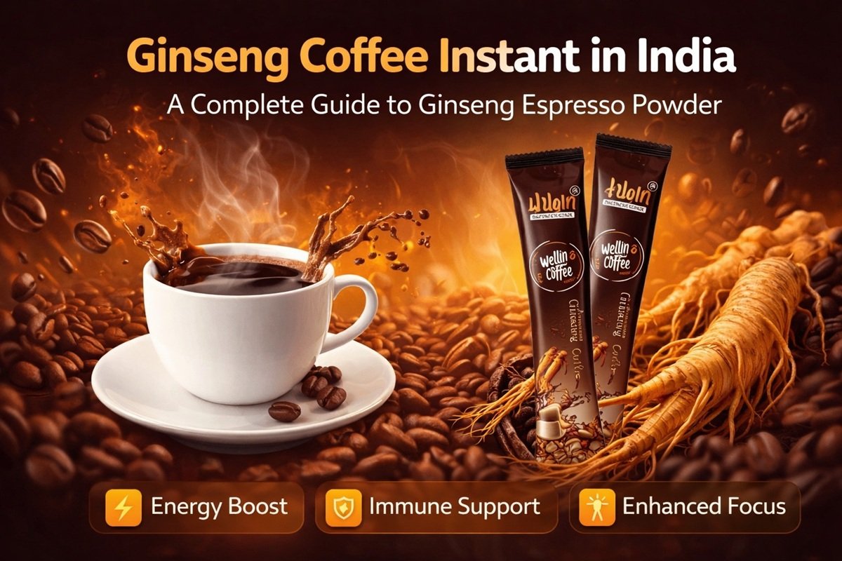 Ginseng Coffee Instant in India: A Complete Guide to Ginseng Espresso Powder