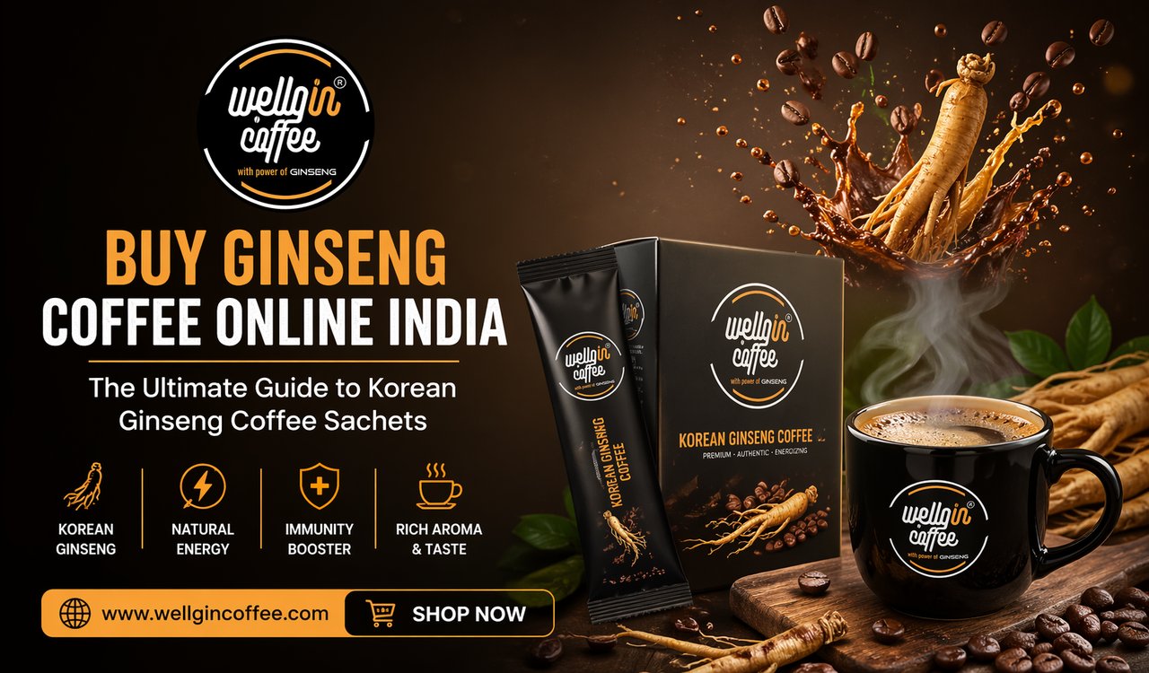 Buy Ginseng Coffee Online India – The Ultimate Guide to Korean Ginseng Coffee Sachets