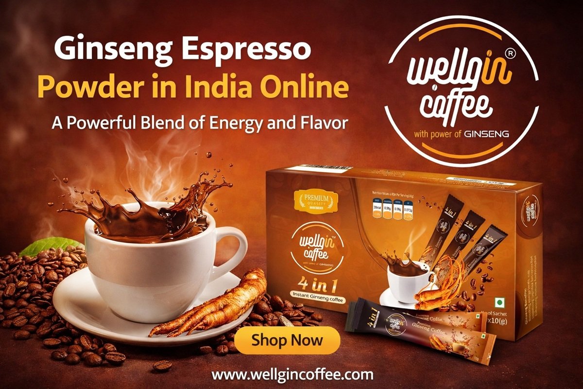 Ginseng Espresso Powder in India Online: A Powerful Blend of Energy and Flavor