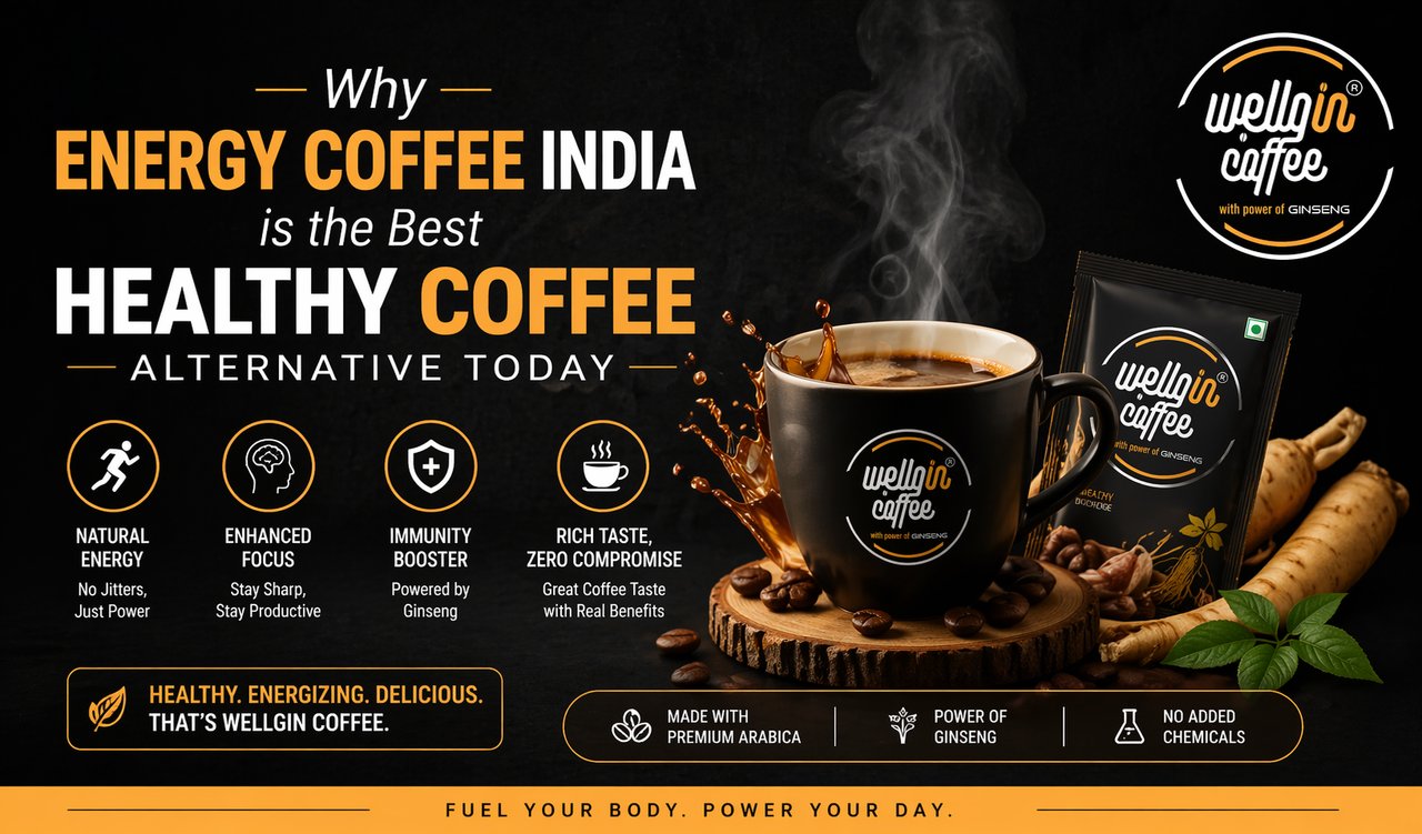 Why Energy Coffee India is the Best Healthy Coffee Alternative Today