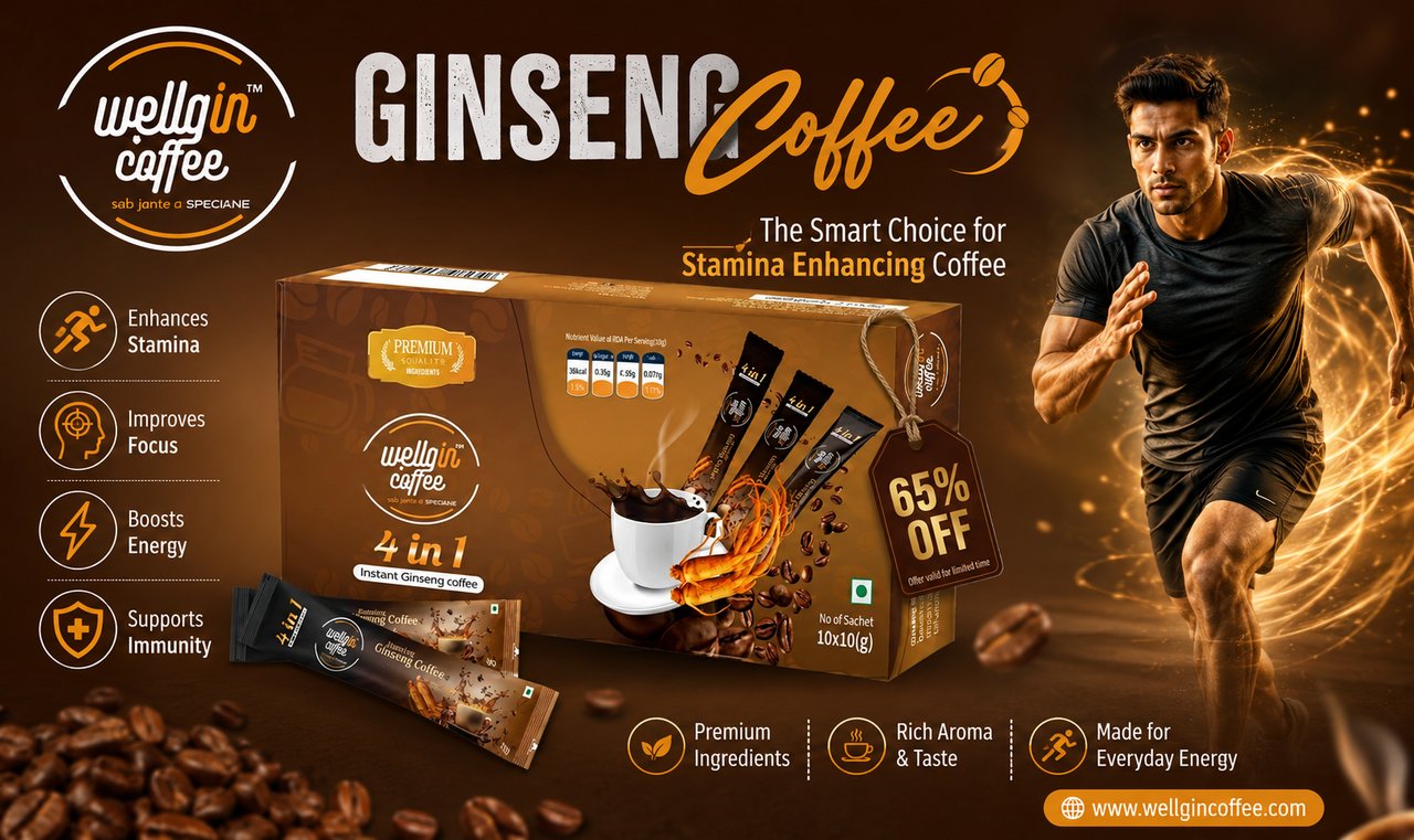 Ginseng Coffee Sachets – The Smart Choice for Stamina Enhancing Coffee