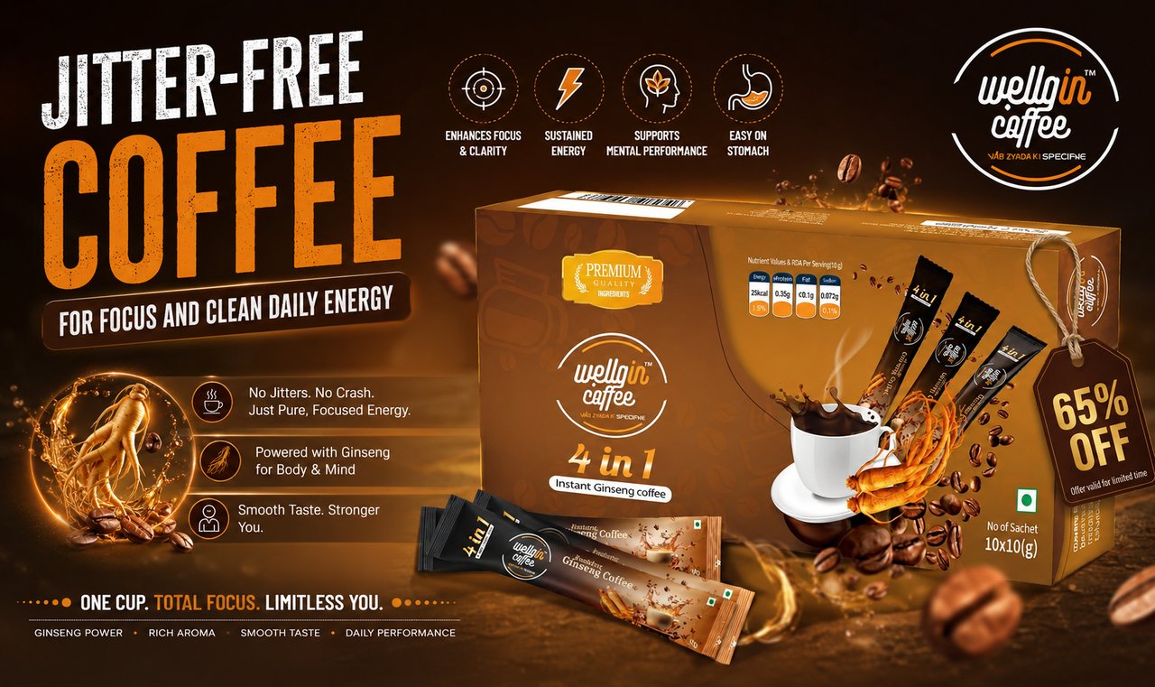 Jitter-Free Coffee for Focus and Clean Daily Energy