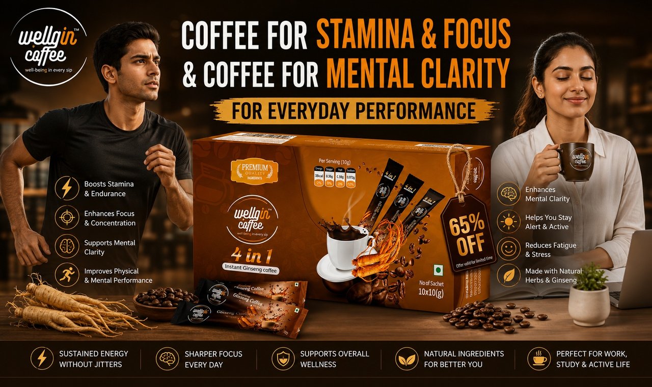 Coffee for Stamina and Focus and Coffee for Mental Clarity for Everyday Performance