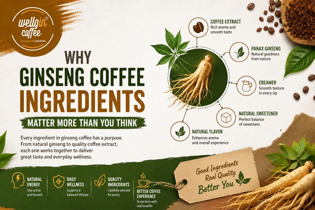 Why Ginseng Coffee Ingredients Matter More Than You Think