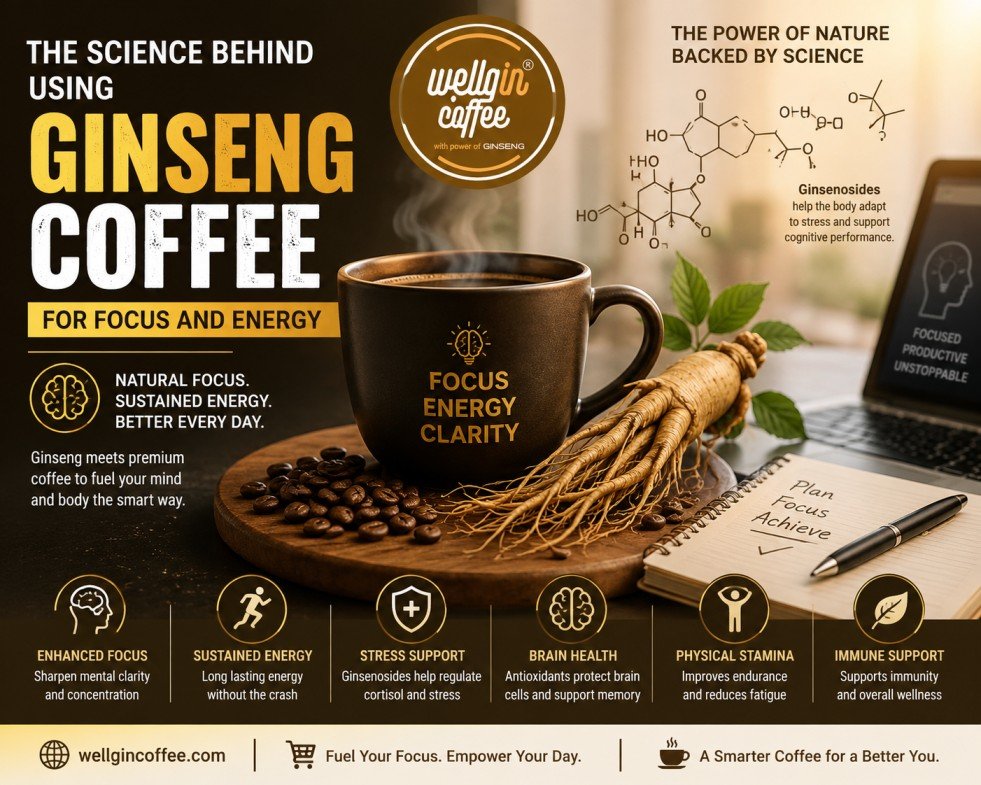 The Science Behind Using Ginseng Coffee for Focus and Energy